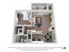 ONE BEDROOM Floor Plan ONE BEDROOM Floor Plan at The Summit at Avent Ferry, Raleigh, NC, 27606